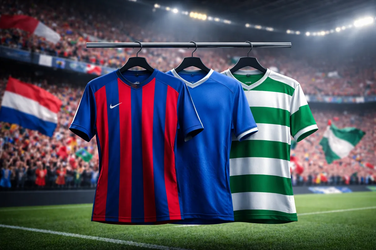Comment les maillots de football symbolisent l'identité des clubs et de leurs supporters