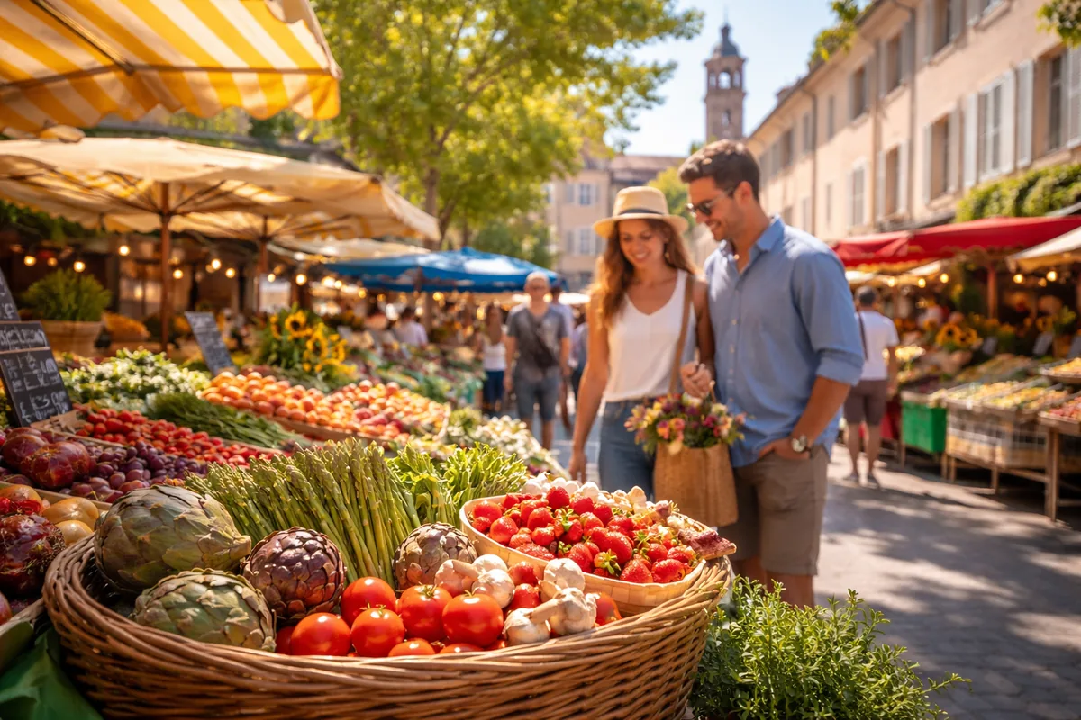 Comment explorer les marchés locaux lors d'un voyage en France